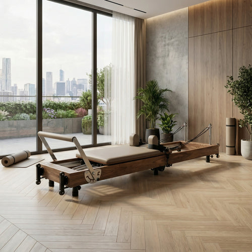 Janet Elite La Force Studio Bundle – Luxury Walnut Pilates Reformers