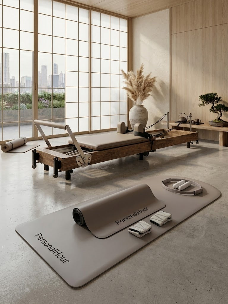 Janet Elite La Force Studio Bundle – Luxury Walnut Pilates Reformers